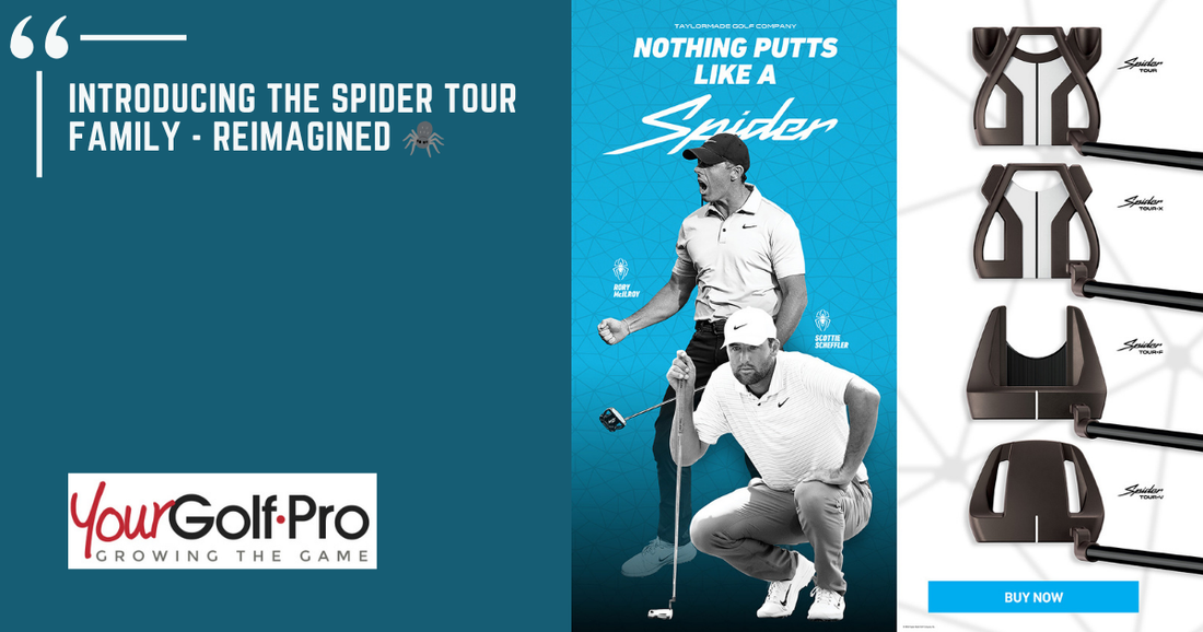 TaylorMade Golf Launches All-New Spider Tour Putter Family