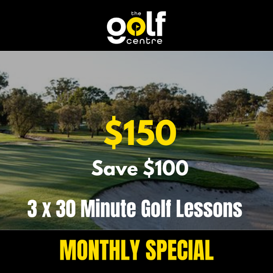 Matt Allan: 3 x 30 Minute Golf Lesson