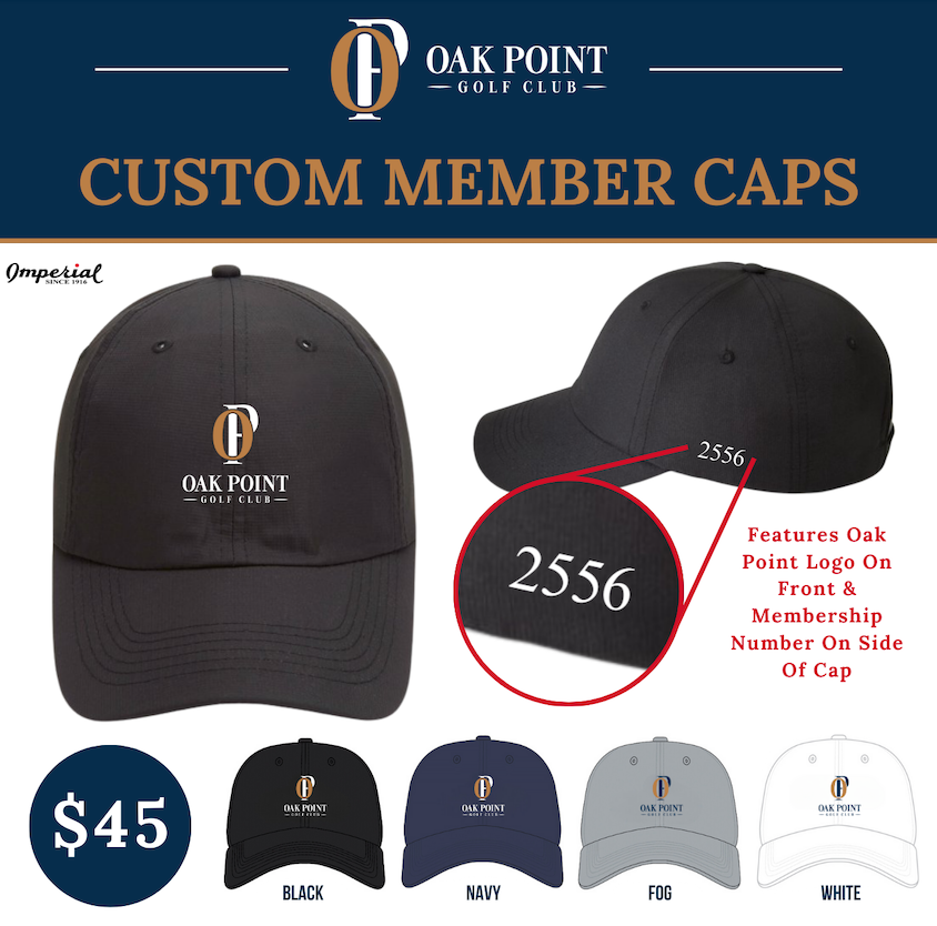 Oak Point Custom Caps